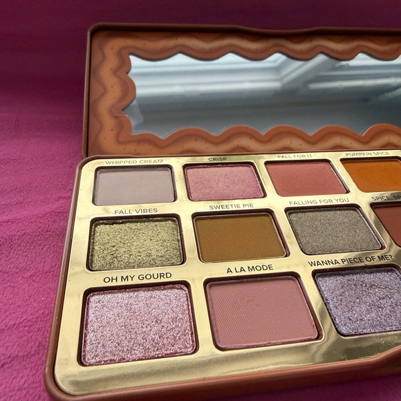 Limited Edition Scented: Too Faced Pumpkin Spice Eye Shadow Palette - Picture 9 of 13